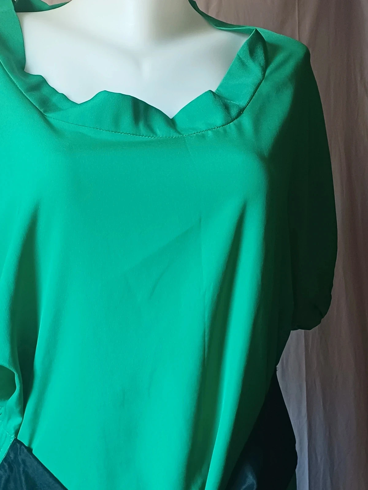 Zara green blouse size L – photo 4